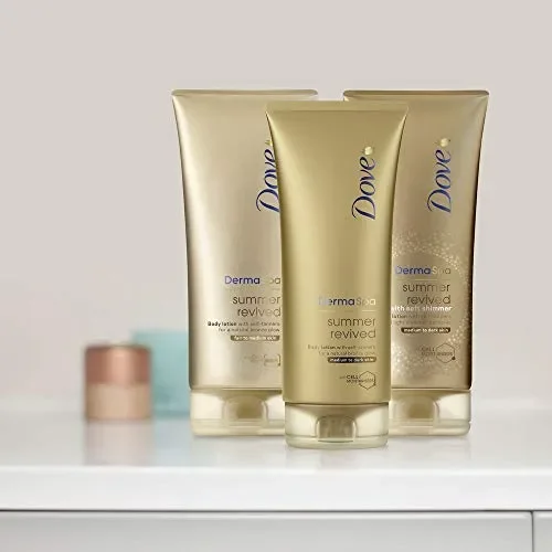 Dove Estate media Derma Spa Risorto pelle scura Body Lotion 200 ml - immagine 3