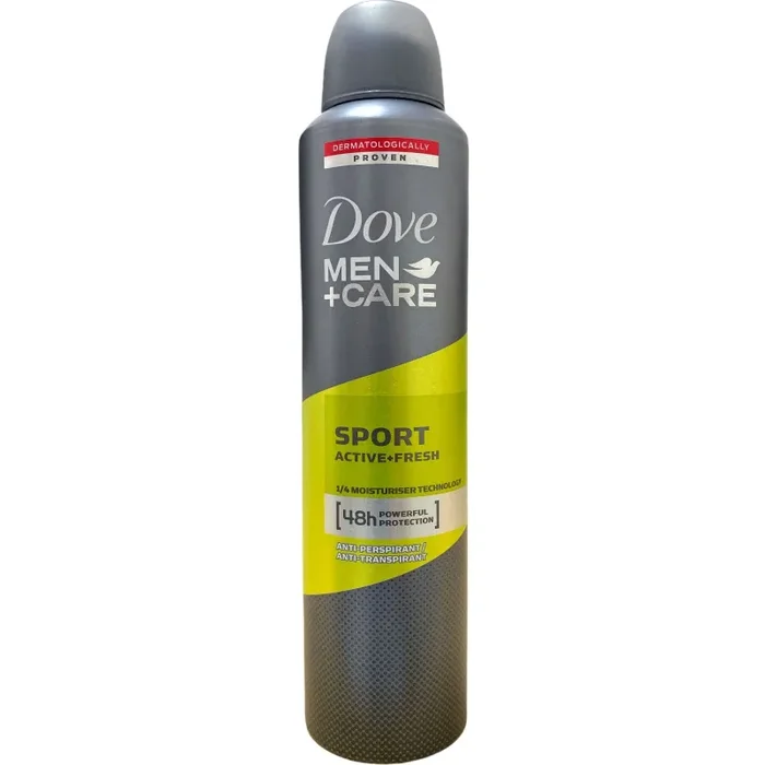 Dove Men+Care Deodorante Spray Sport Active+Fresh 250 ml – Protezione e Freschezza Dopo l’Attività Fisica Vendita online