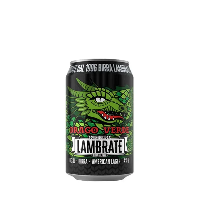 Drago Verde Lambrate – American Lager – LATT. 33 Cl