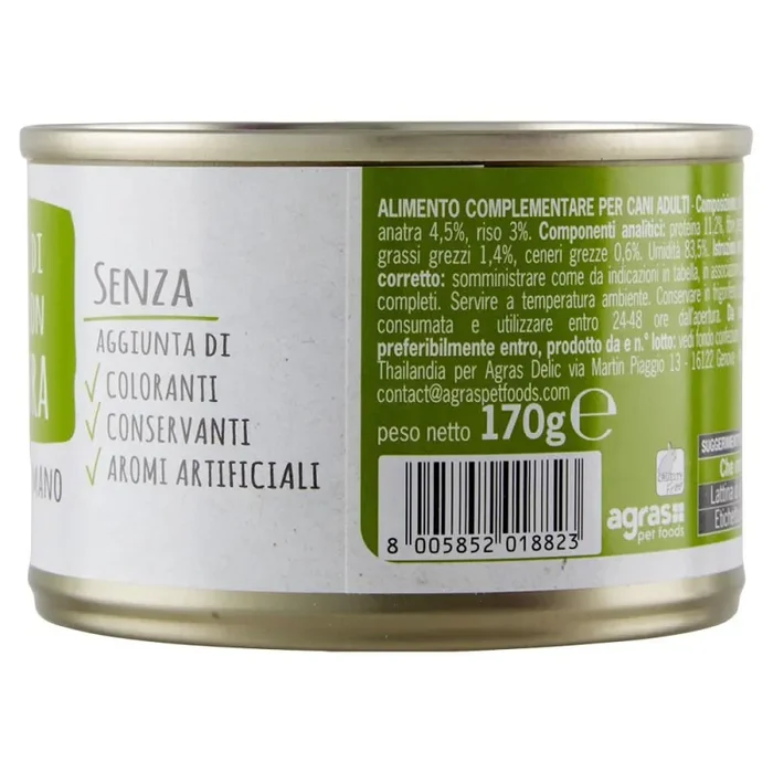 DREESY by ADoC Dog Cane Filetti di Pollo con Anatra – 24 Lattine da 170 gr - immagine 3