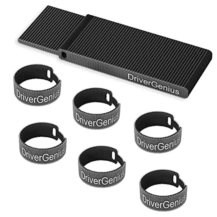 DriverGenius Fascette Stringicavo Regolabile – Fascette Organizzazione Fermacavo Riutilizzabili Cavi - immagine 2