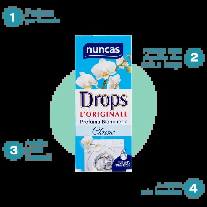 Drops Profuma Biancheria Classic – 100ml - immagine 2