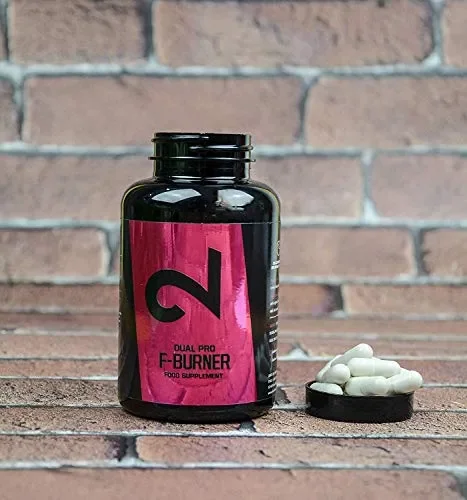 Dual Pro F-burner | Bruciagrassi Potente Per Uomini e Donne 100 Vegan Capsule Fornitura - immagine 3