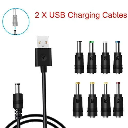 EasyULT Cavo di Alimentazione USB a Spina Power DC Plug