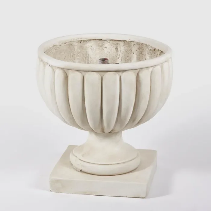 EDG Enzo De Gasperi Base Coppa per Albero di Natale H 55 cm D 54 cm Ivory