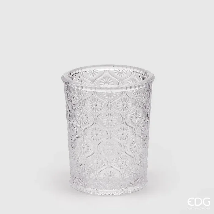 EDG Enzo De Gasperi Bicchiere Deco H10 D8 Natural Trasparente