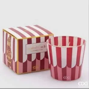 EDG Enzo De Gasperi Candela Cupcake Profumata H12 D13,5 Black Rose e Oud In saldo