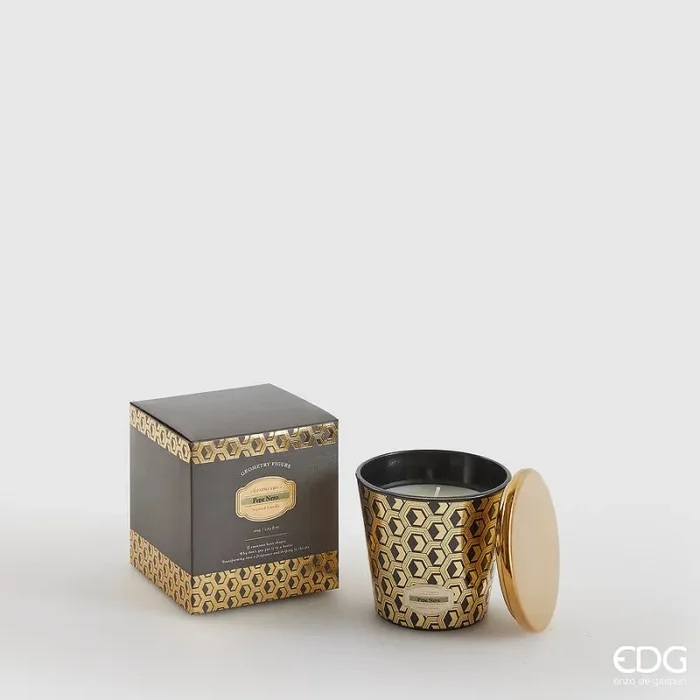 EDG Enzo De Gasperi Candela Enigma con Profumo H 8 Cm 160 Gr Black Pepper Scatola Regalo In saldo