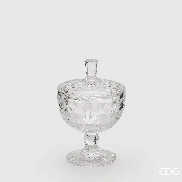 EDG Enzo De Gasperi Contenitore Coppa Diamond H15 D10 Natural Trasparente Fornitura