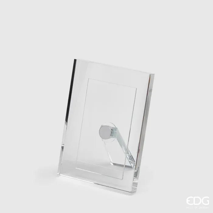 EDG Enzo De Gasperi Cornice Portafoto Crystal 28×23 cm
