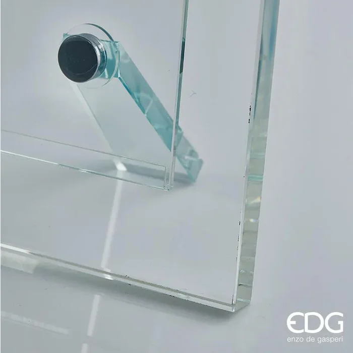 EDG Enzo De Gasperi Cornice Portafoto Crystal 28×23 cm - immagine 2