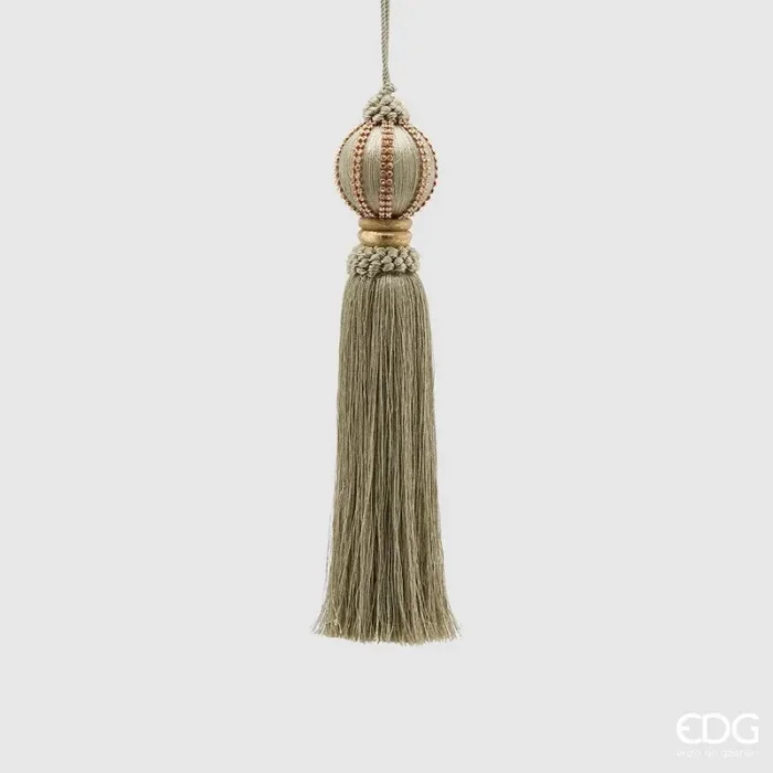 EDG Enzo De Gasperi Decorazione di Natale Nappa Gemme Meridian. H 27 Cm D 6 Cm Light Green Vendita online