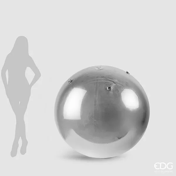 EDG Enzo De Gasperi Decoro Mirror Palla D 120 Cm Silver