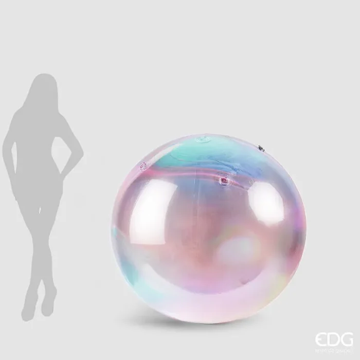 EDG Enzo De Gasperi Decoro Mirror Palla Irid D 120 Cm Multicolor