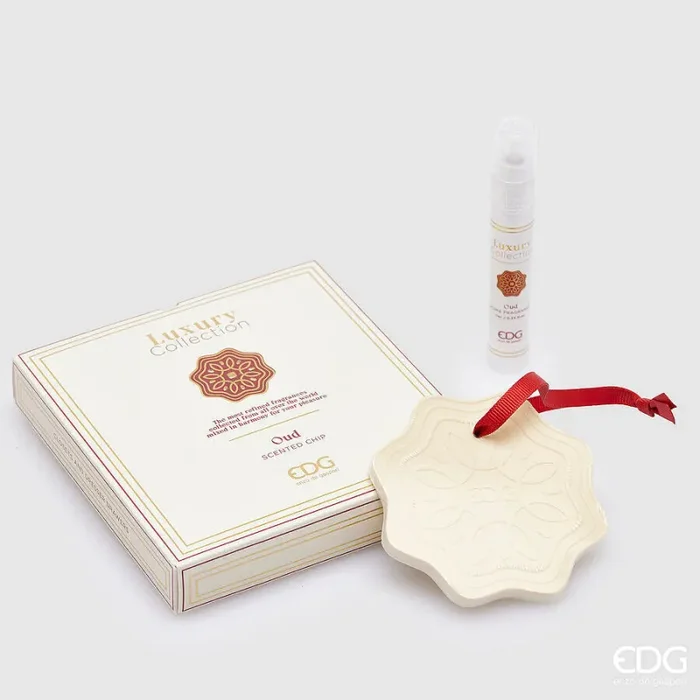 EDG Enzo De Gasperi Gesso Profumato Luxury 4 Ml H 2 Cm D 13 Cm Oud