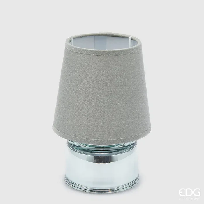 EDG Enzo De Gasperi Lampada da Tavolo Cozy H 18 Cm D 12 Cm IP 20 Sage Scatola Regalo Sconti