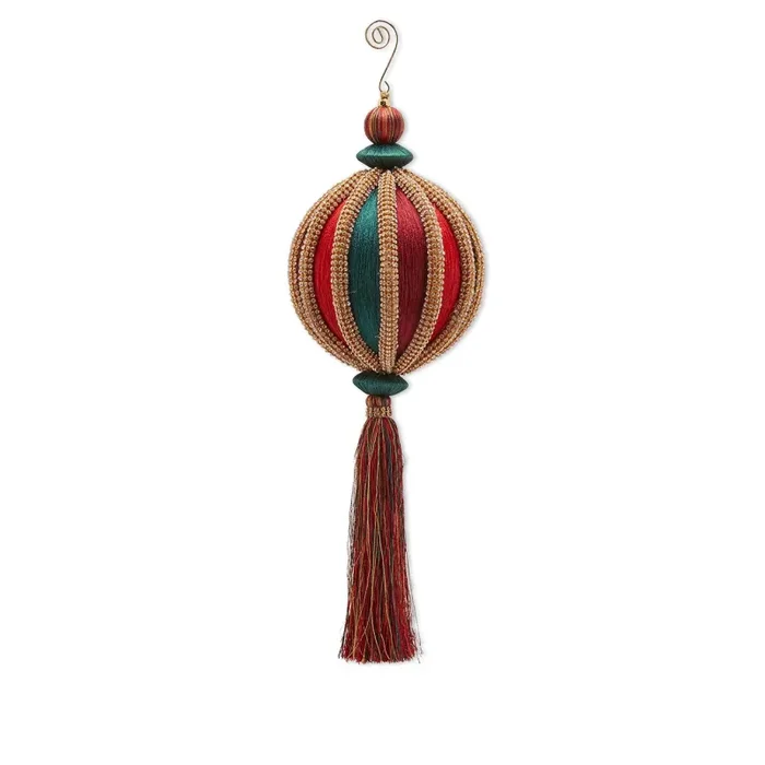 EDG Enzo De Gasperi Palla Natale Silk Zirc Meridia H35 D12 Green Red