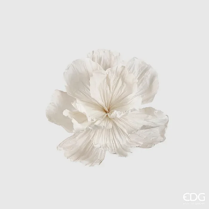 EDG Enzo De Gasperi Peonia Jumbo da Appendere H 60 Cm D 80 Cm White