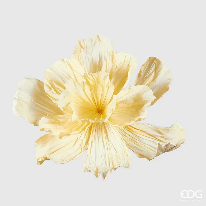 EDG Enzo De Gasperi Peonia Jumbo da Appendere H 70 Cm D 100 Cm Light Yellow