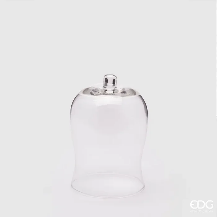 EDG Enzo De Gasperi Poretacandela Coppa a Innesto H 18 Cm D 10 Cm Natural Trasparente