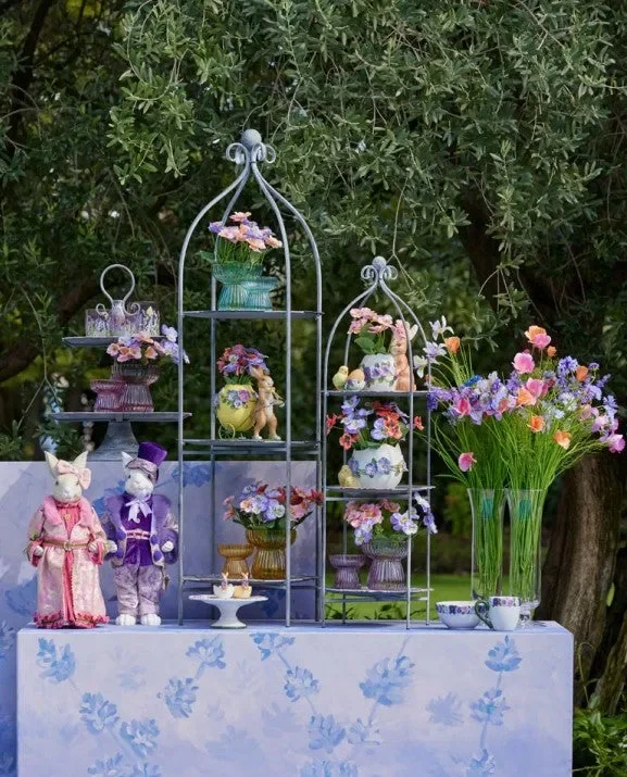 EDG Enzo De Gasperi Portauovo Coniglio H 7 Cm D 7 Cm Ass. White Yellow 1 Pz - immagine 2