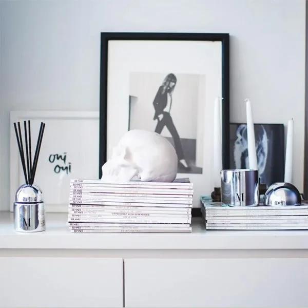 EDG Enzo De Gasperi Profumatore Ambiente Cupola Opulence Bottiglia Silver Specchio 200 Ml Firewood - immagine 2