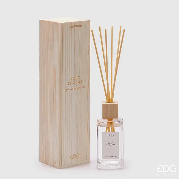 EDG Enzo De Gasperi Profumatore Bottiglia Essential 330 Ml H 16 Cm Soft Clouds Online ora