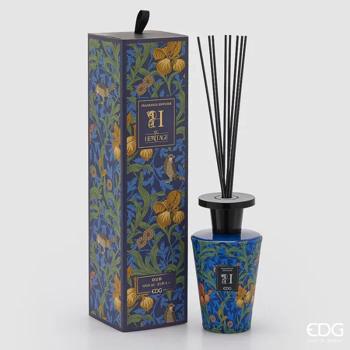 EDG Enzo De Gasperi Profumatore Bottiglia Heritage 1.000 Ml H 23 Cm Oud