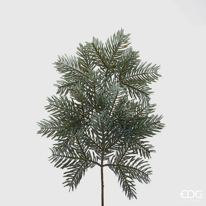 EDG Enzo De Gasperi Ramo Natale Pino Natural H 37 L 25 Cm 36 Tips Sage 1 Pz