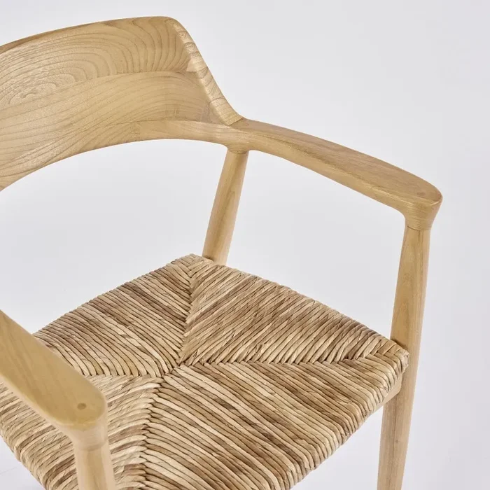 EDG Enzo De Gasperi Sedia In Sungkai H 80 Cm L 50 Cm L 55 Cm Natural Brown - immagine 2