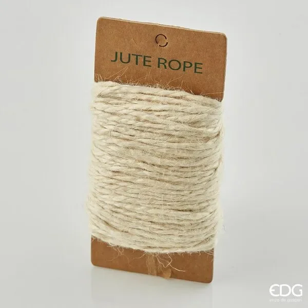 EDG Enzo De Gasperi Spago Iuta D 3 Mm 25 Mt 80 Gr Colore Avorio in Matassa Online ora