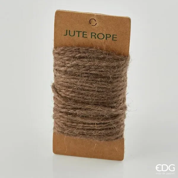 EDG Enzo De Gasperi Spago Iuta D 3 Mm 25 Mt 80 Gr Colore Camel in Matassa