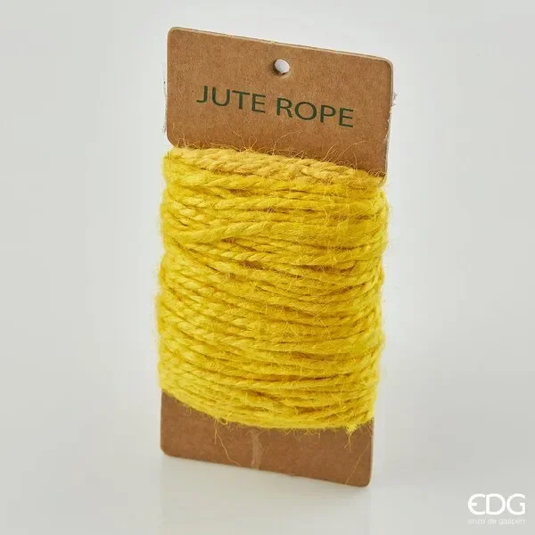 EDG Enzo De Gasperi Spago Iuta D 3 Mm 25 Mt 80 Gr Colore Giallo in Matassa Vendita calda online