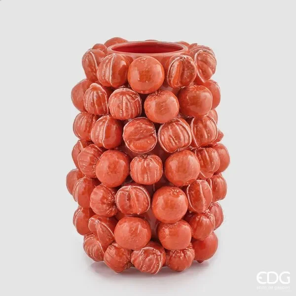 EDG Enzo De Gasperi Vaso Chakra Mandarini H41 D32 Frutt Orange