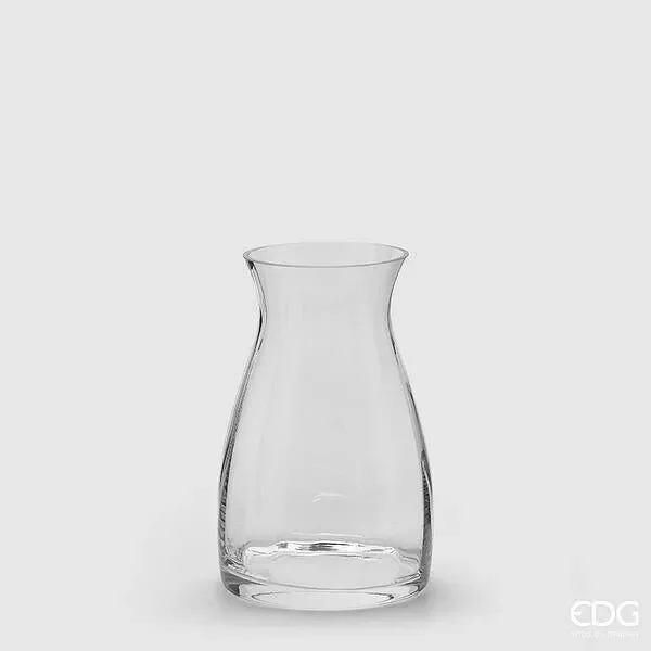 EDG Enzo De Gasperi Vaso Nida Optic Anfora H.30 D.20 C3 Natural Trasparente