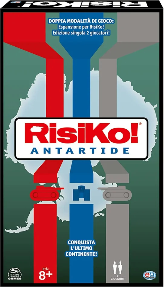 EDITRICE GIOCHI – RISIKO – Risiko classico Risiko! Antartide – Gioco da tavolo di strategia – Gioco in scatola per adulti e bambini – A partire dai 10 anni – Board game da 3 a 6 giocatori – Per sfide in famiglia - immagine 2