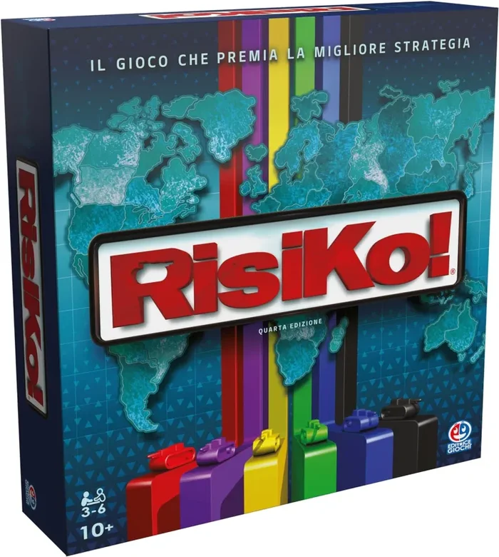 EDITRICE GIOCHI – RISIKO – Risiko classico Risiko! Antartide – Gioco da tavolo di strategia – Gioco in scatola per adulti e bambini – A partire dai 10 anni – Board game da 3 a 6 giocatori – Per sfide in famiglia - immagine 3