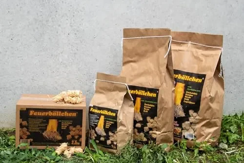 EiFi 4321901 – Palline per accensione fuoco, 2,5 kg, 200 pezzi - immagine 2