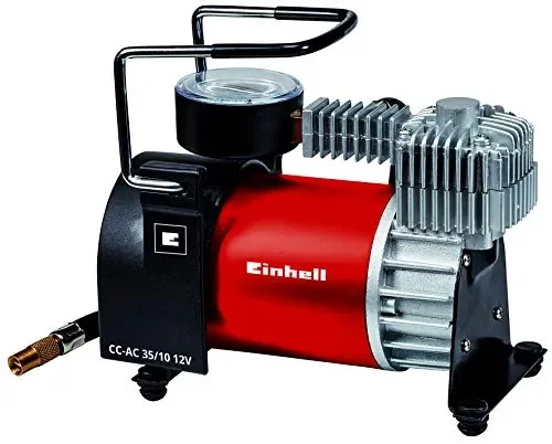 Einhell Auto compressore d’Aria CC 12 V AC 35/10 (0 – 10 Bar di Pressione…