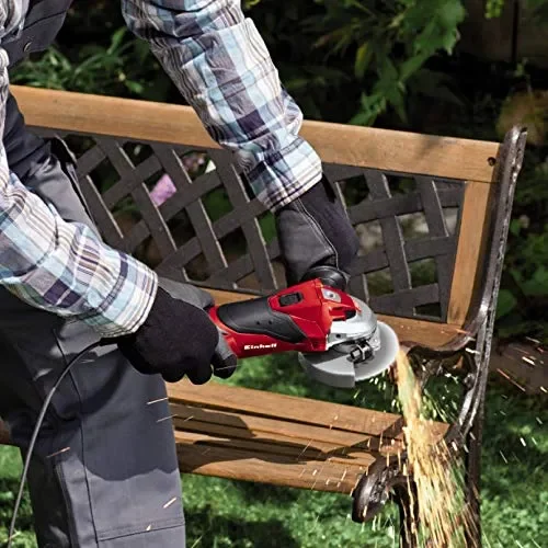 Einhell TC-AG 115 Smerigliatrice Angolare, Rosso - immagine 3