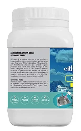 Eithergreen SANIFICANTE – Elimina odori per acque grigie – lavandini,… - immagine 3