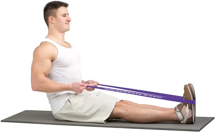 Elastici Fitness, Set di 5 Bande – 5 Livelli di Resistenza, Guida agli Esercizi, eBook in Italiano, Borsa da Trasporto – 5X Elastico Palestra, Fasce Elastiche, Banda Elastica, Fascia per Uomo e Donna - immagine 3