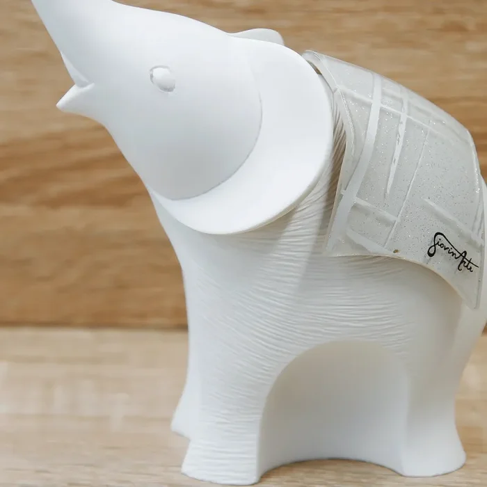 Elefante Grande Corazza Tortora Lully Argenti Online - immagine 3