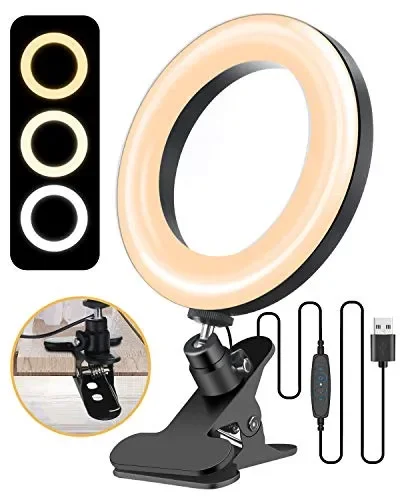 ELEGIANT Luce per Selfie, ad Anello LED Foto con Clip Telecomando 3… Online