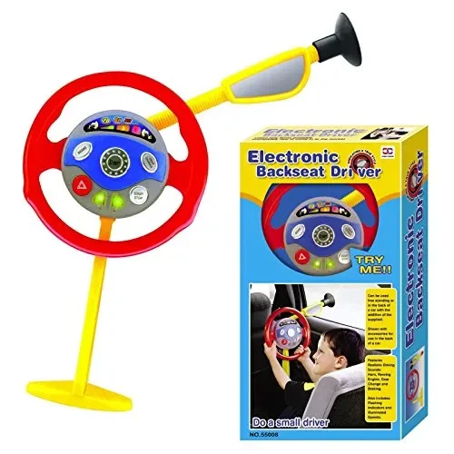 Elettronico Backseat Guida Gioco Bambini Volante Vera Noises Creativo…