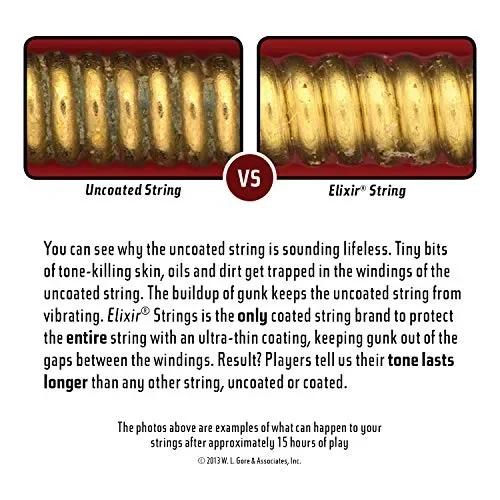 Elixir phosphor bronze 16102 medium 013-056 - immagine 3