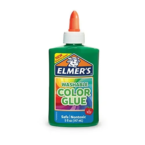 Elmers Opaque Colored Liquid Glue 5Oz-Green