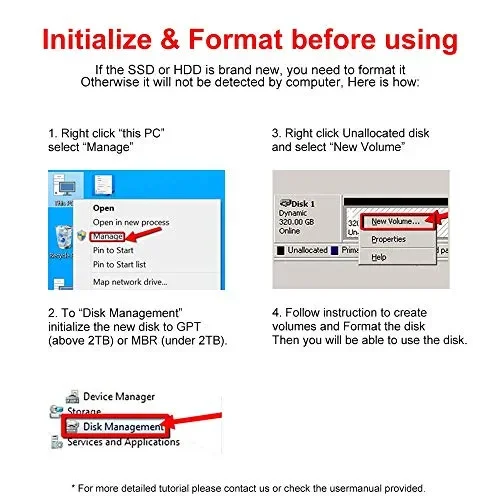 ELUTENG Adattatore M2 Sata SSD a USB 3.0 Super M.2 SATA a new - immagine 3