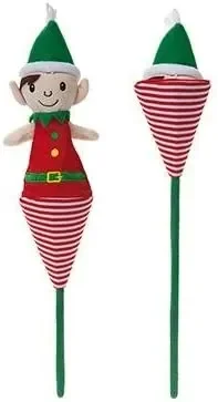 Elves Behaving’ Badly, 12 Pollici, Peluche Elfo, Rosso