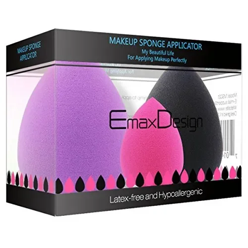 EmaxDesign Set composto da 3 spugne di trucco per applicare Blush… Vendita online